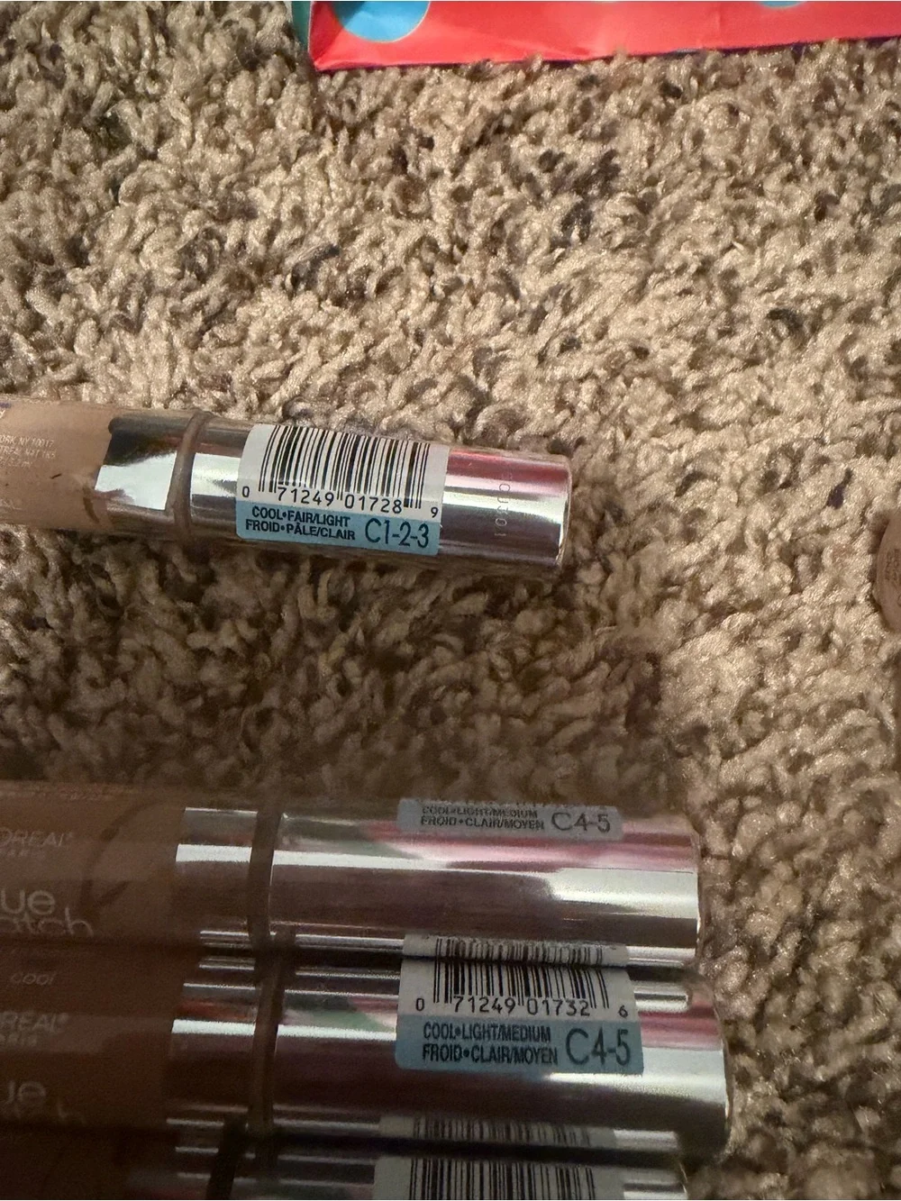 True Match Concealer - N1-2-3 ,N4-5, C 123 c 4-5